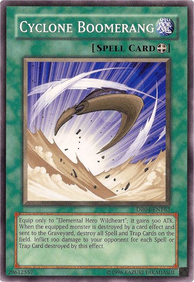 Cyclone Boomerang [DR04-EN162] Common - POKÉ JEUX