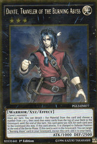Dante, Traveler of the Burning Abyss [PGL3-EN077] Gold Rare - POKÉ JEUX