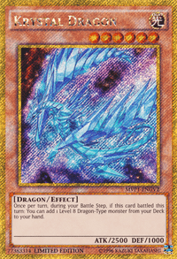 Krystal Dragon [MVP1-ENGV2] Gold Secret Rare - POKÉ JEUX