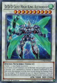 D/D/D Gust High King Alexander [COTD-EN040] Rare - POKÉ JEUX