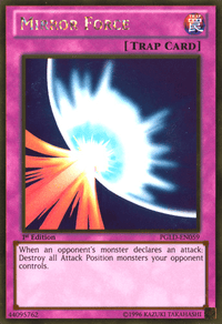 Mirror Force [PGLD-EN059] Gold Rare - POKÉ JEUX