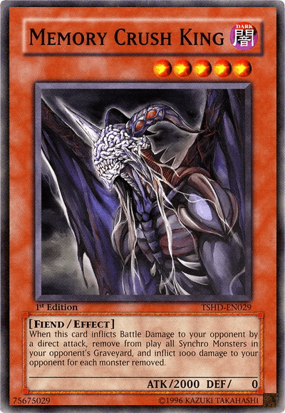 Memory Crush King [TSHD-EN029] Common - POKÉ JEUX