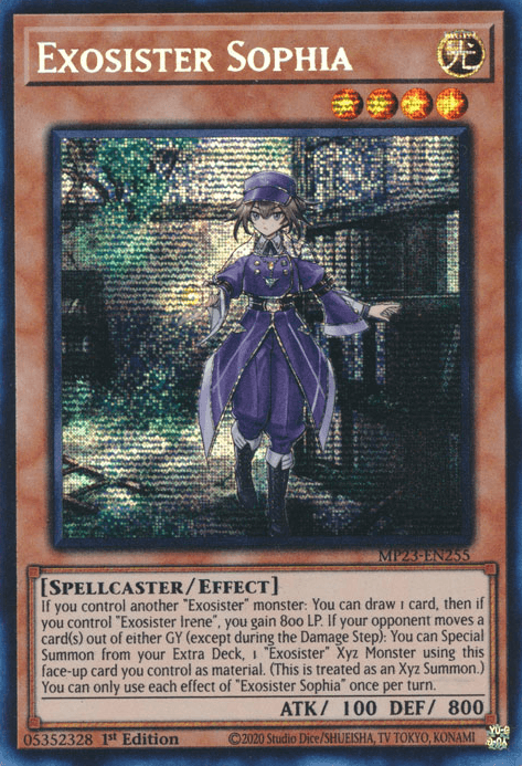Exosister Sophia [MP23-EN255] Prismatic Secret Rare - POKÉ JEUX
