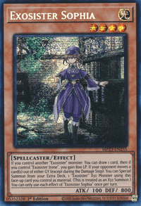Exosister Sophia [MP23-EN255] Prismatic Secret Rare - POKÉ JEUX