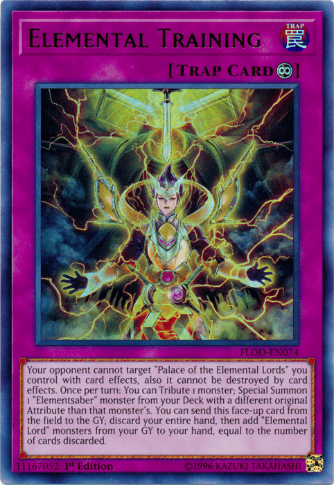Elemental Training [FLOD-EN074] Ultra Rare - POKÉ JEUX