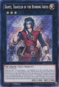 Dante, Traveler of the Burning Abyss [MP15-EN121] Secret Rare - POKÉ JEUX