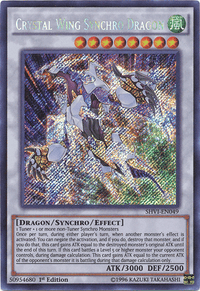 Crystal Wing Synchro Dragon [SHVI-EN049] Secret Rare - POKÉ JEUX