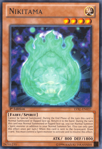 Nikitama [LVAL-EN037] Rare - POKÉ JEUX