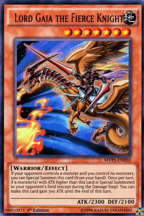 Lord Gaia the Fierce Knight [MVP1-EN050] Ultra Rare - POKÉ JEUX
