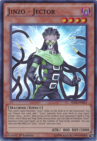 Jinzo - Jector [SECE-EN031] Super Rare - POKÉ JEUX