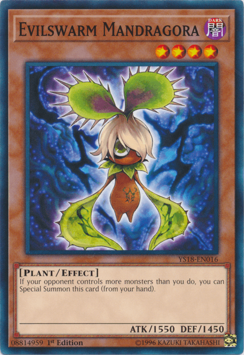 Evilswarm Mandragora [YS18-EN016] Common - POKÉ JEUX
