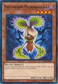 Evilswarm Mandragora [YS18-EN016] Common - POKÉ JEUX