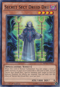 Secret Sect Druid Dru [MP14-EN133] Common - POKÉ JEUX