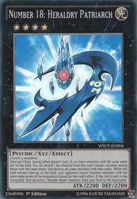 Number 18: Heraldry Patriarch [WSUP-EN004] Super Rare - POKÉ JEUX