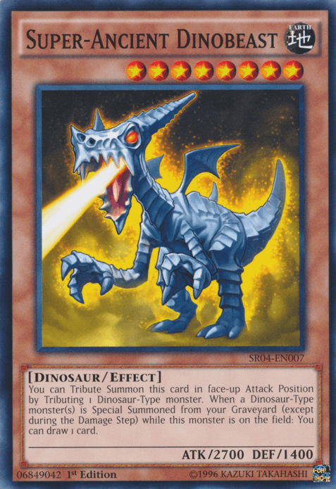 Super-Ancient Dinobeast [SR04-EN007] Common - POKÉ JEUX