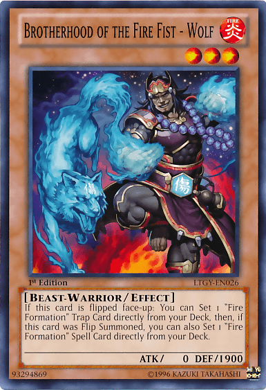 Brotherhood of the Fire Fist - Wolf [LTGY-EN026] Common - POKÉ JEUX