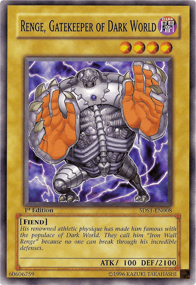 Renge, Gatekeeper of Dark World [5DS1-EN008] Common - POKÉ JEUX