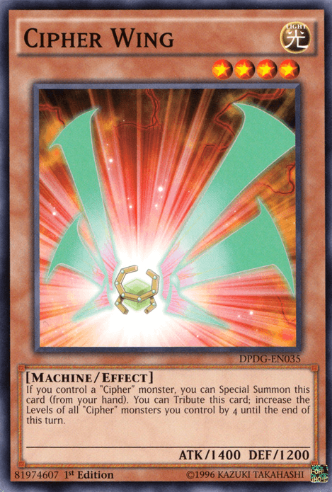 Cipher Wing [DPDG-EN035] Common - POKÉ JEUX
