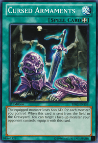 Cursed Armaments [BP02-EN159] Mosaic Rare - POKÉ JEUX