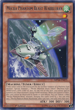 Mecha Phantom Beast Warbluran [MP14-EN075] Rare - POKÉ JEUX