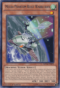 Mecha Phantom Beast Warbluran [MP14-EN075] Rare - POKÉ JEUX