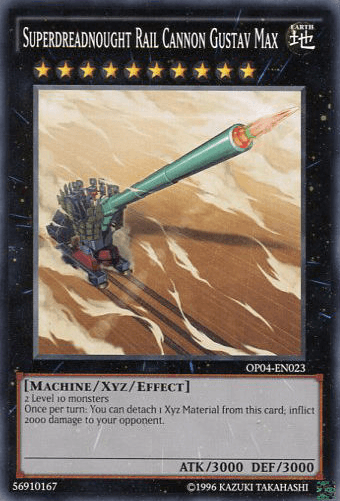 Superdreadnought Rail Cannon Gustav Max [OP04-EN023] Common - POKÉ JEUX
