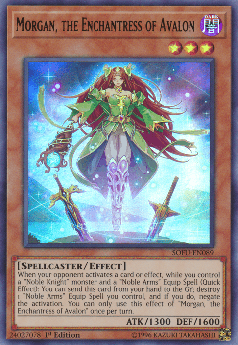 Morgan, the Enchantress of Avalon [SOFU-EN089] Ultra Rare - POKÉ JEUX