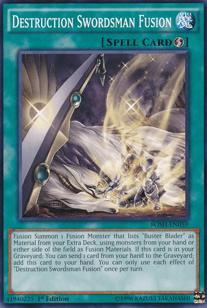 Destruction Swordsman Fusion [BOSH-EN059] Common - POKÉ JEUX