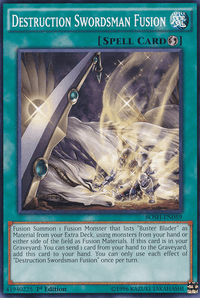 Destruction Swordsman Fusion [BOSH-EN059] Common - POKÉ JEUX
