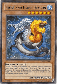 Frost and Flame Dragon (Green) [DL15-EN005] Rare - POKÉ JEUX