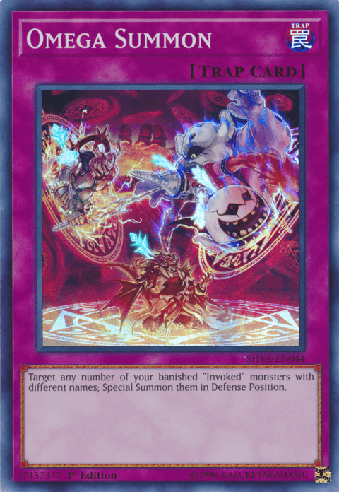 Omega Summon [SHVA-EN044] Super Rare - POKÉ JEUX
