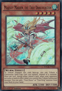Majesty Maiden, the True Dracocaster [MACR-EN020] Ultra Rare - POKÉ JEUX