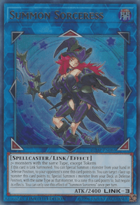 Summon Sorceress [JUMP-EN084] Ultra Rare - POKÉ JEUX