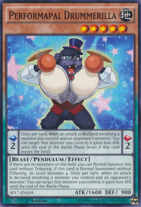 Performapal Drummerilla [SP17-EN019] Common - POKÉ JEUX