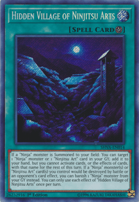 Hidden Village of Ninjitsu Arts [SHVA-EN014] Secret Rare - POKÉ JEUX