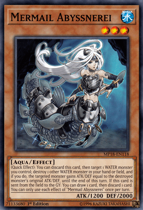 Mermail Abyssnerei [MP18-EN118] Common - POKÉ JEUX
