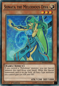 Sonata the Melodious Diva [DUEA-EN015] Common - POKÉ JEUX