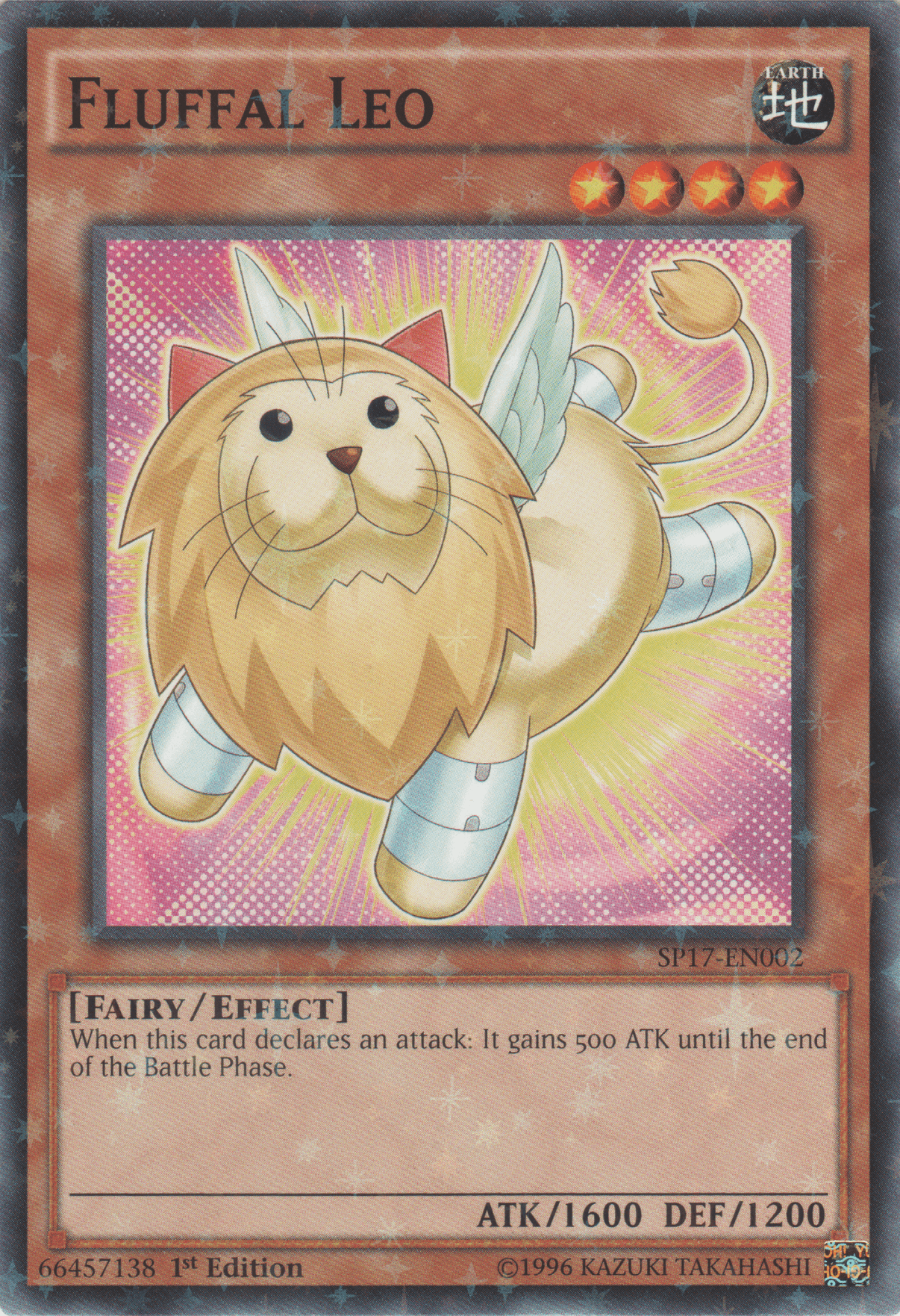 Fluffal Leo [SP17-EN002] Starfoil Rare - POKÉ JEUX