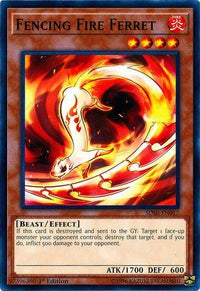 Fencing Fire Ferret [SDSB-EN017] Common - POKÉ JEUX