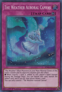 The Weather Auroral Canvas [SPWA-EN041] Super Rare - POKÉ JEUX