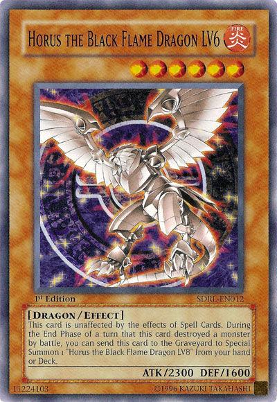 Horus the Black Flame Dragon LV6 [SDRL-EN012] Common - POKÉ JEUX