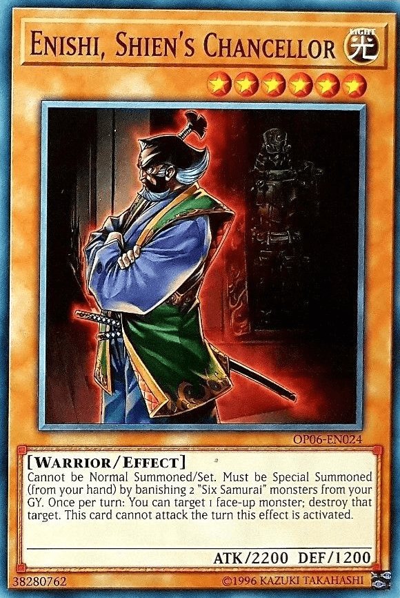 Enishi, Shien's Chancellor [OP06-EN024] Common - POKÉ JEUX