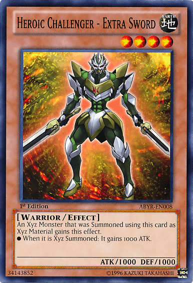 Heroic Challenger - Extra Sword [ABYR-EN008] Common - POKÉ JEUX