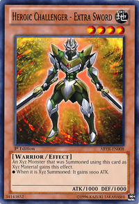 Heroic Challenger - Extra Sword [ABYR-EN008] Common - POKÉ JEUX