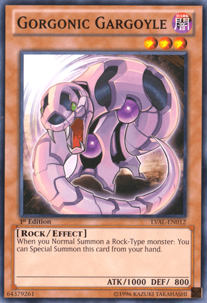 Gorgonic Gargoyle [LVAL-EN012] Common - POKÉ JEUX