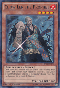 Chow Len the Prophet [BP03-EN093] Shatterfoil Rare - POKÉ JEUX
