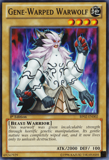Gene-Warped Warwolf [BP02-EN002] Mosaic Rare - POKÉ JEUX