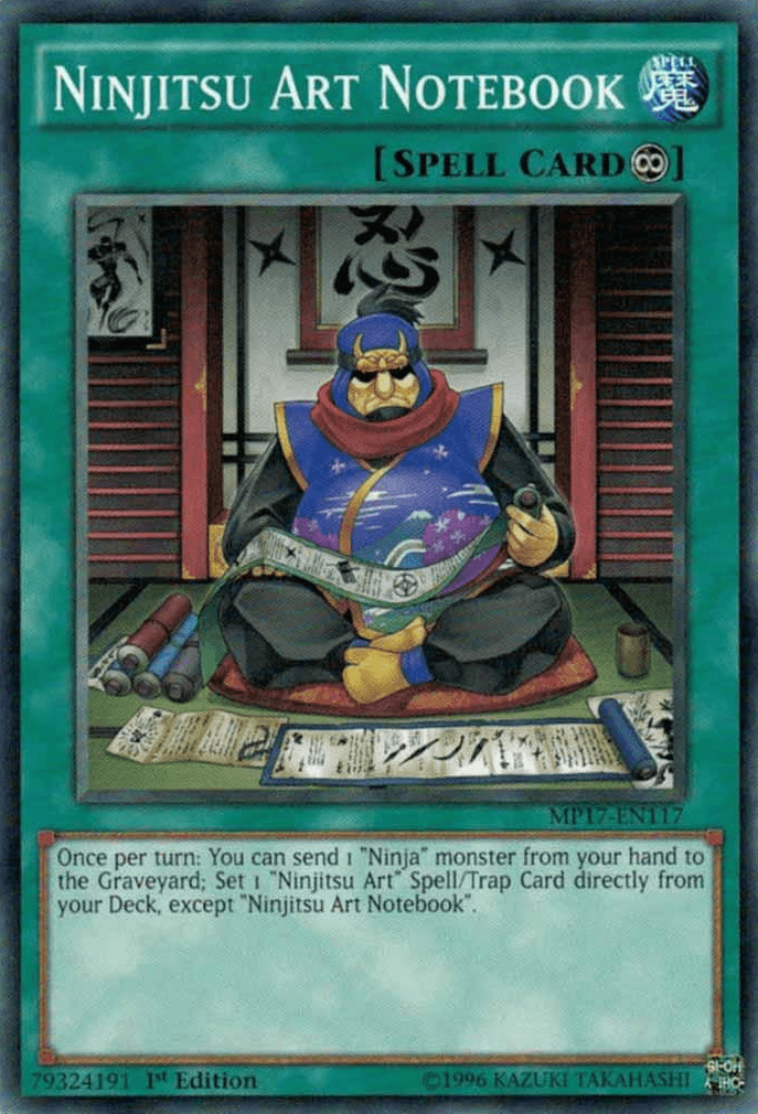 Ninjitsu Art Notebook [MP17-EN117] Common - POKÉ JEUX