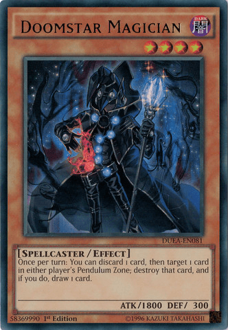 Doomstar Magician [DUEA-EN081] Ultra Rare - POKÉ JEUX