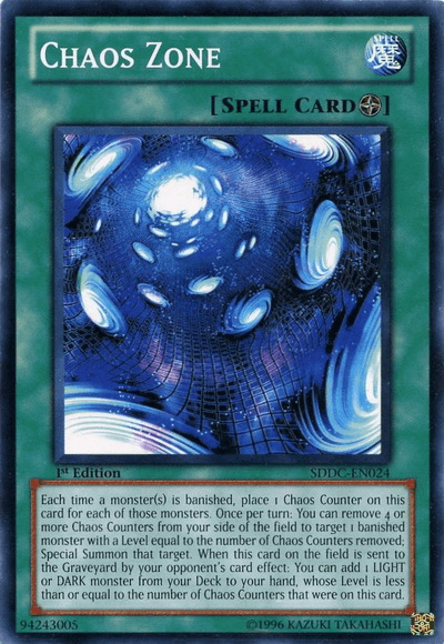 Chaos Zone [SDDC-EN024] Common - POKÉ JEUX